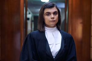 Defending The Guilty. Danielle (Gwyneth Keyworth). Copyright: Big Talk Productions