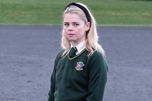 Derry Girls. Erin Quinn (Saoirse-Monica Jackson). Copyright: Hat Trick Productions