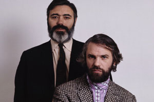 Image shows from L to R: Alan Simpson, Ray Galton. Copyright: Getty Images / Tony Evans