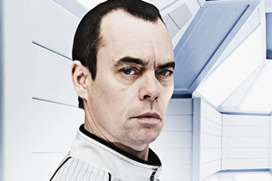 Hyperdrive. First Officer York (Kevin Eldon). Copyright: BBC