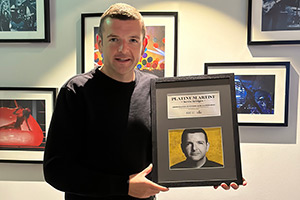 SEC Platinum Artist Award. Kevin Bridges