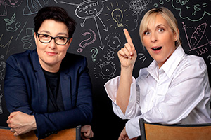 Mel & Sue. Credit: Audible.com