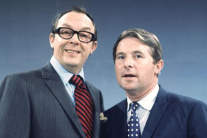The Eric Morecambe And Ernie Wise Show. Image shows from L to R: Eric Morecambe, Ernie Wise. Copyright: BBC