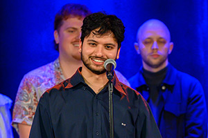 Leicester Square Theatre New Comedian of the Year 2024. Rohan Sharma. Credit: Steve Ullathorne