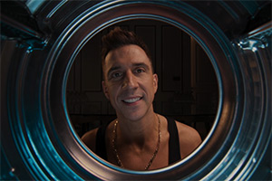 Laundry Fight. Russell Kane