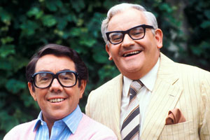 Image shows from L to R: Ronnie Barker, Ronnie Corbett. Copyright: BBC