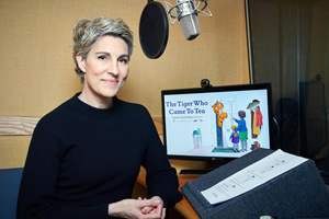 The Tiger Who Came To Tea. Tamsin Greig. Copyright: Channel 4 Television Corporation