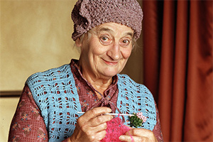 The Vicar Of Dibley. Letitia Cropley (Liz Smith). Copyright: Tiger Aspect Productions