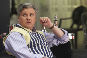 The Life And Times Of Vivienne Vyle. Jared (Conleth Hill). Copyright: BBC