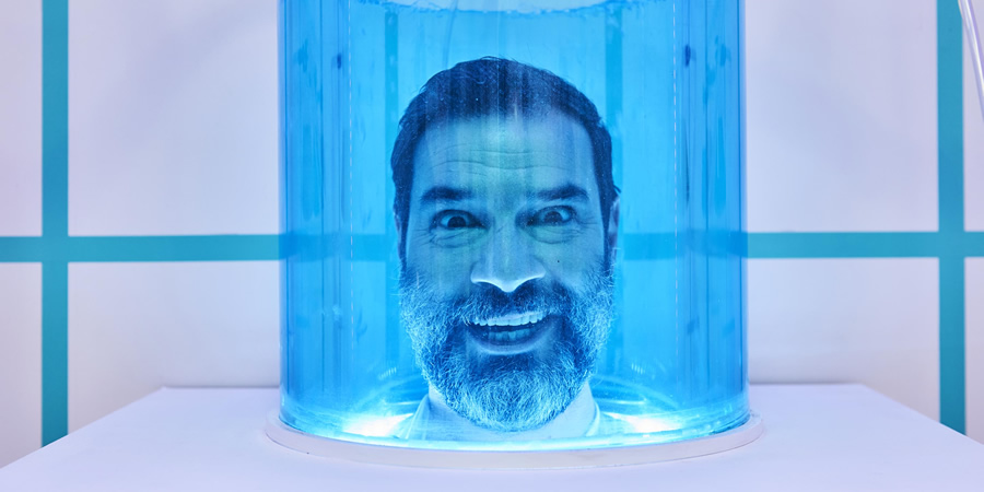 The Crystal Maze. Adam Buxton. Copyright: Channel 4 Television Corporation