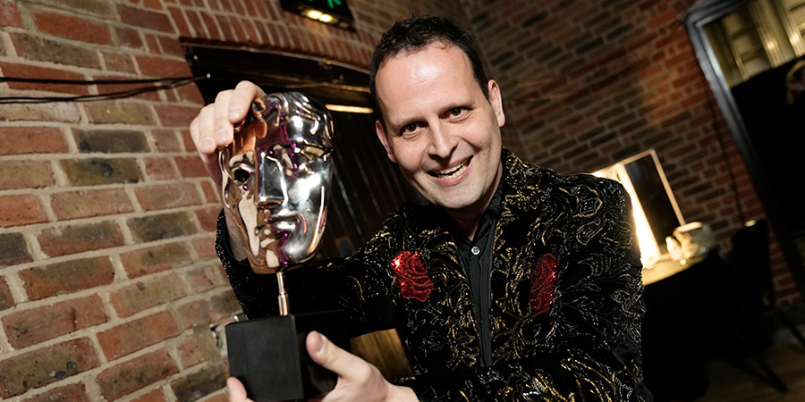 BAFTA Craft Awards 2023. Adam Kay. Credit: BAFTA, Getty Images, Jeff Spicer