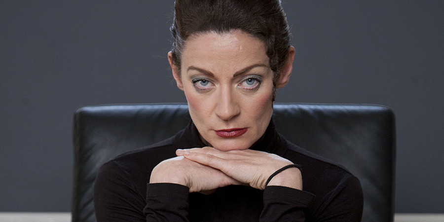 Bad Education. Pickwell (Michelle Gomez). Credit: Tiger Aspect Productions