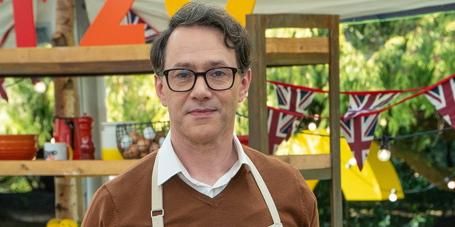 The Great Celebrity Bake Off For Stand Up To Cancer 2021. Reece Shearsmith