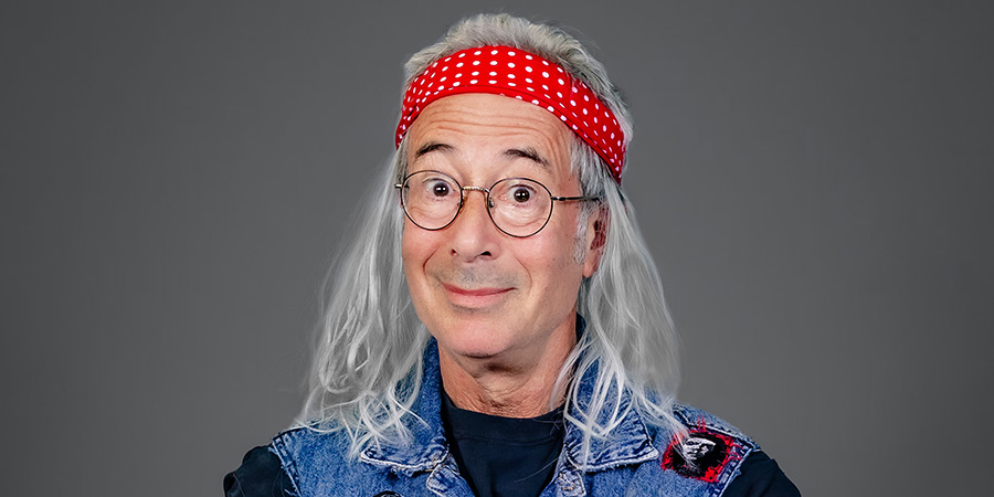 The Rebel Leader in We Will Rock You. Ben Elton. Credit: Danny Khan