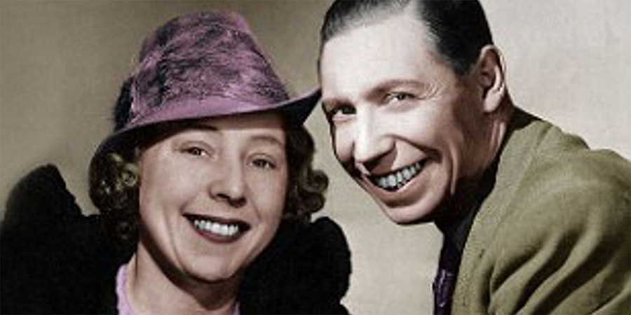 Image shows from L to R: Beryl Formby, George Formby