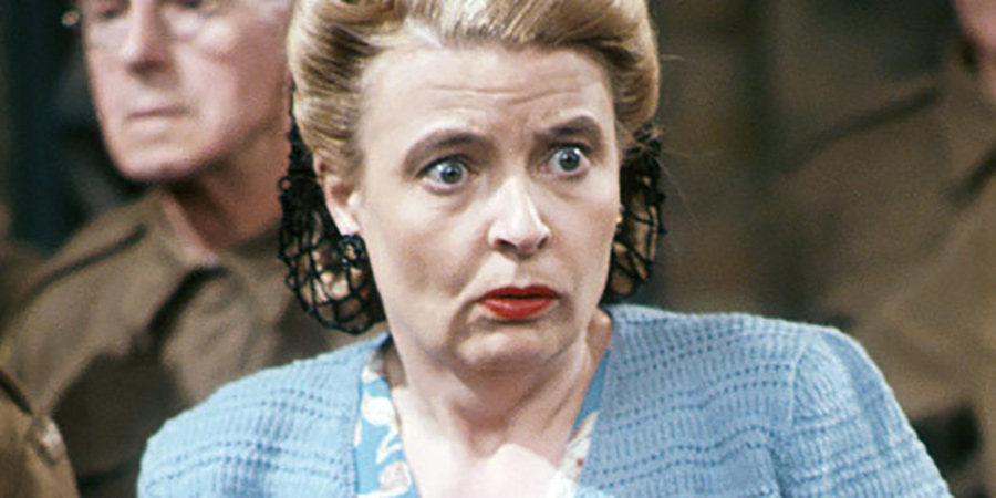 Dad's Army. Mrs. Pike (Janet Davies). Copyright: BBC