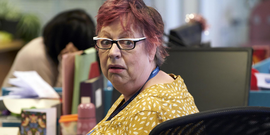 Damned. Rose Denby (Jo Brand). Copyright: What Larks Productions