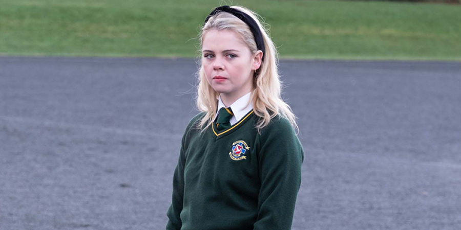 Derry Girls. Erin Quinn (Saoirse-Monica Jackson). Copyright: Hat Trick Productions