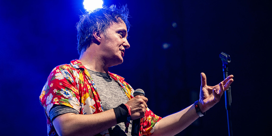 Camp Bestival 2023. Dylan Moran. Credit: Hello Content