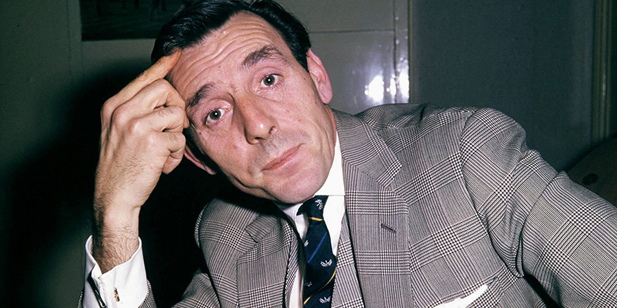 Pictured in 1964. Eric Sykes. Credit: Alamy, Allstar Picture Library