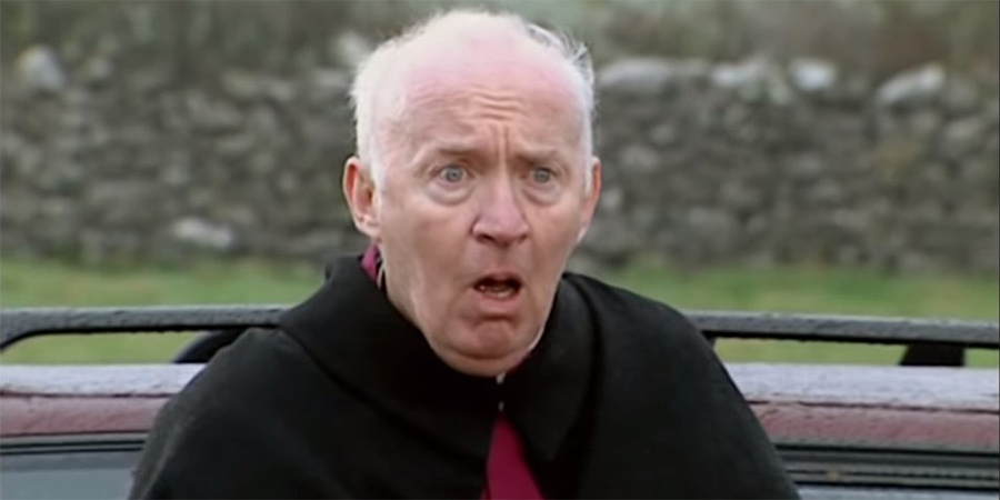 Father Ted. Bishop Len Brennan (Jim Norton)