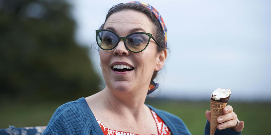 Flowers. Deborah (Olivia Colman). Copyright: Kudos Productions