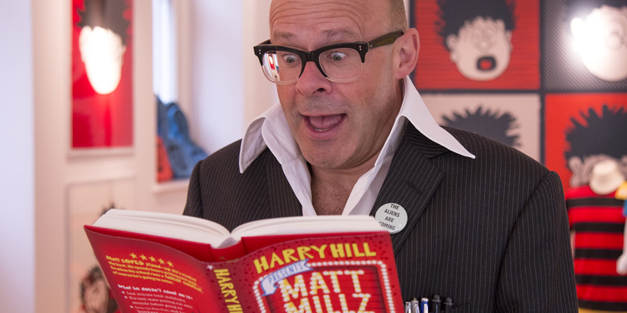 Harry Hill. Copyright: Beano Studios