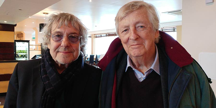 Image shows from L to R: Ian La Frenais, Dick Clement. Copyright: Aaron Brown