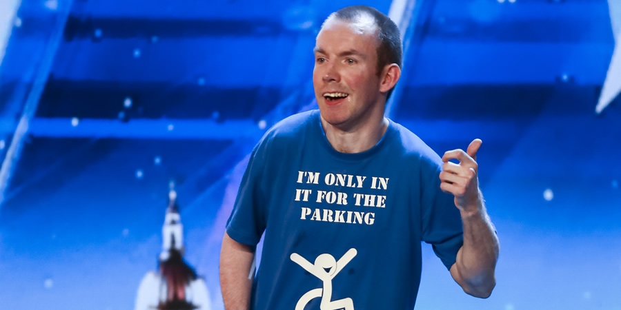 Lee Ridley. Copyright: ITV