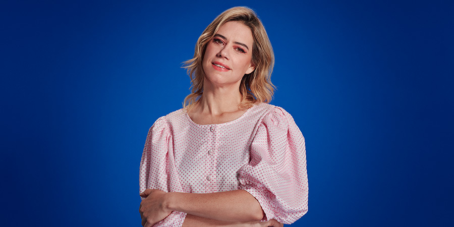 Mel Giedroyc: Unforgivable. Lou Sanders