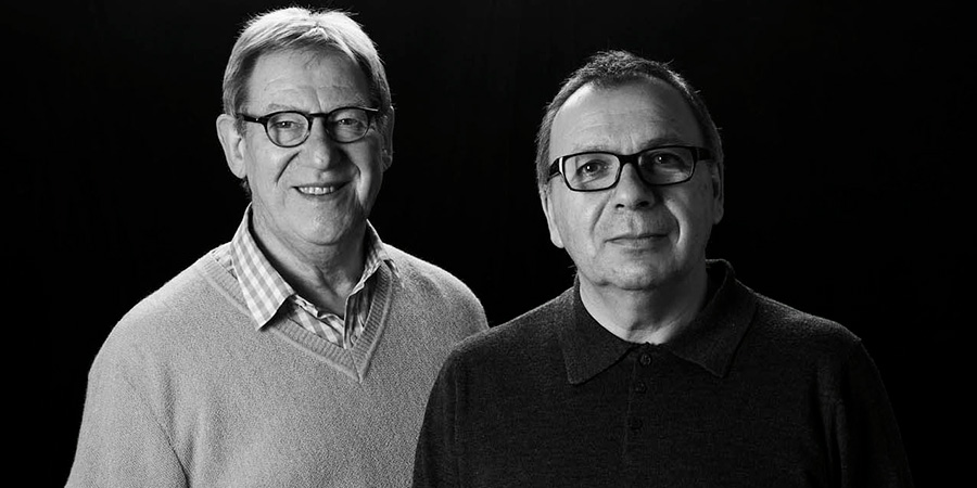 Image shows left to right: Marks & Gran, Laurence Marks, Maurice Gran Image shows left to right: Marks & Gran, Laurence Marks, Maurice Gran