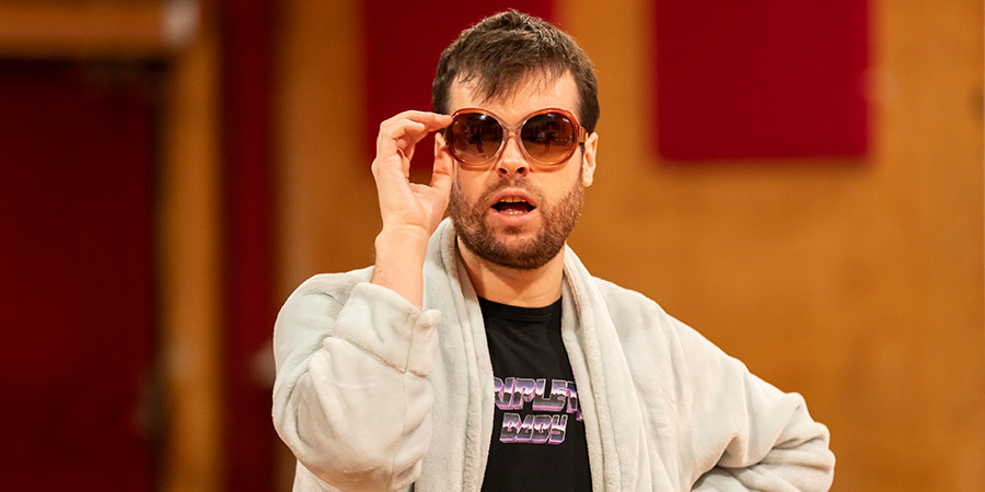 Love's Labour's Lost rehearsal. Nathan Foad. Credit: Johan Persson