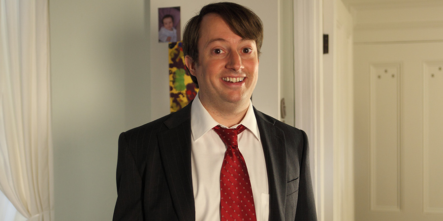 Peep Show. Mark Corrigan (David Mitchell). Copyright: Objective Productions