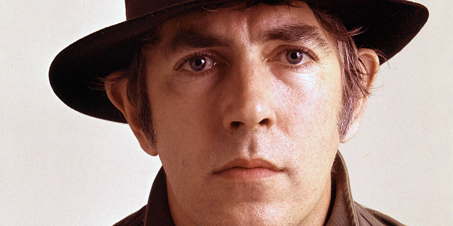 Peter Cook in the guise of E L Wisty. Peter Cook