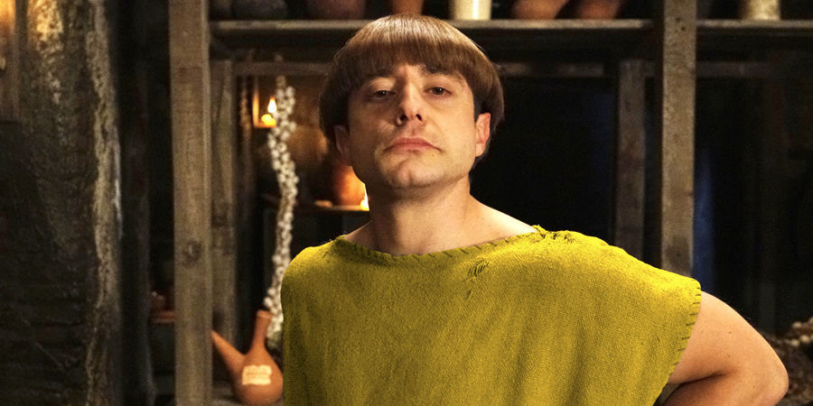 Plebs. Grumio (Ryan Sampson). Copyright: RISE Films