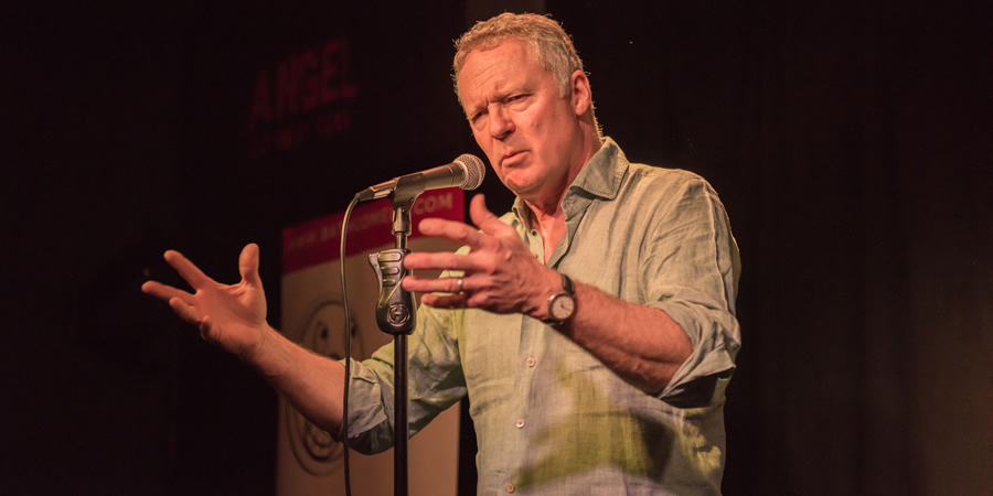 Bath Comedy Festival 2019 - London preview gig. Rory Bremner. Copyright: Genevieve Girling