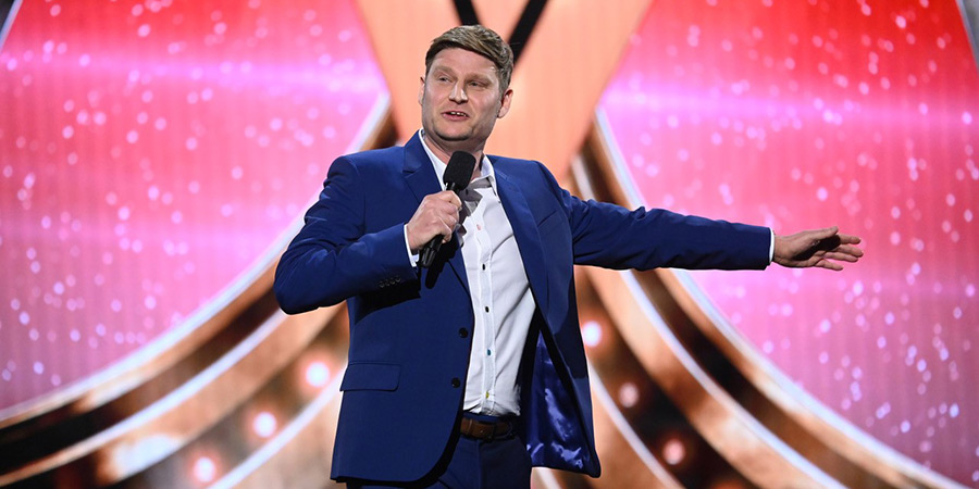 The Royal Variety Performance 2024. Scott Bennett. Credit: ITV The Royal Variety Performance 2024. Scott Bennett. Credit: ITV