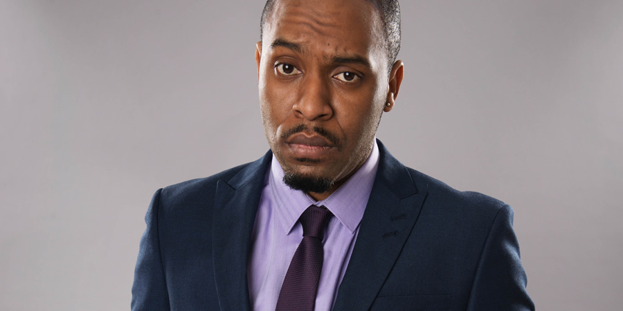 Sunny D. Dane (Dane Baptiste). Copyright: BBC