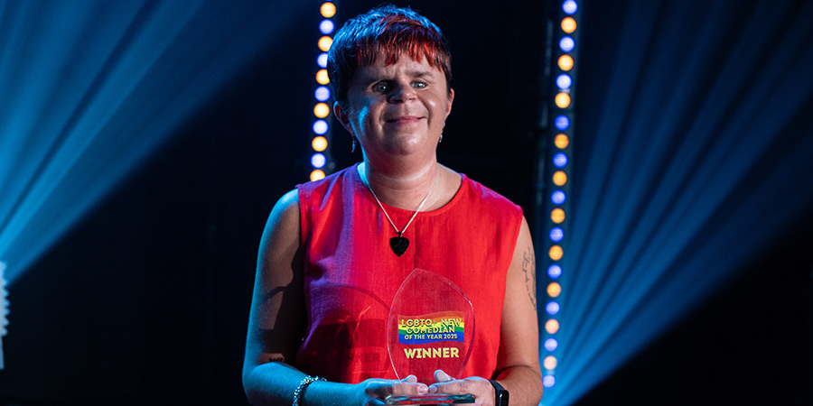 LGBTQ+ New Comedian of the Year 2025. Sydney May. Credit: Mariana Feijo LGBTQ+ New Comedian of the Year 2025. Sydney May. Credit: Mariana Feijo