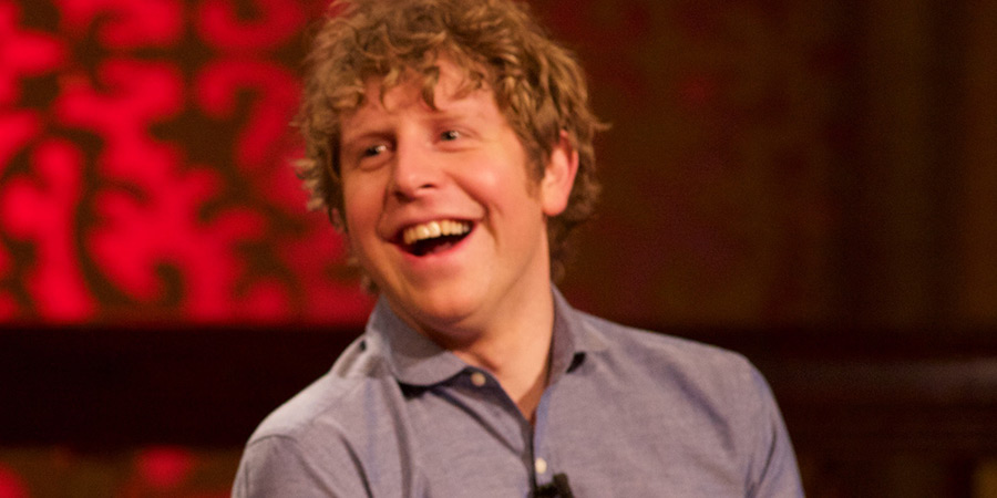 Taskmaster. Josh Widdicombe