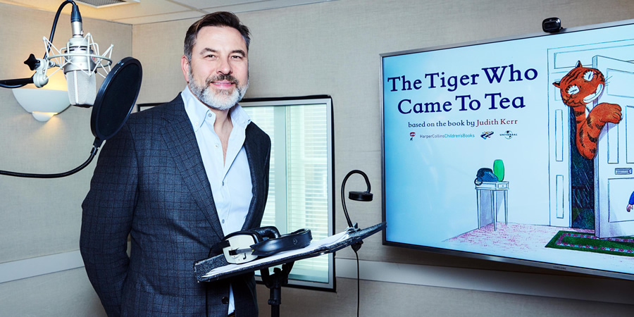 The Tiger Who Came To Tea. David Walliams. Copyright: Channel 4 Television Corporation