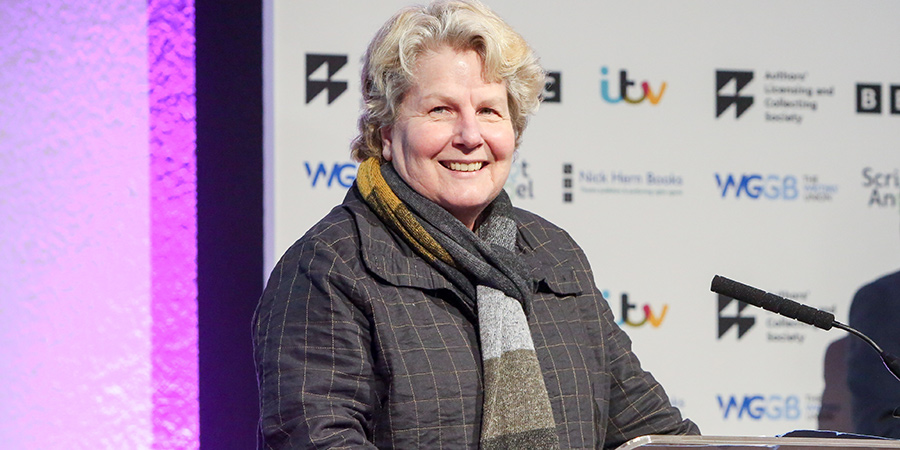 Writers' Guild of Great Britain Awards 2022. Sandi Toksvig