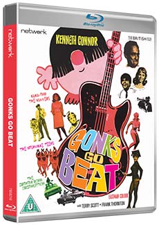 Gonks Go Beat Blu-ray cover. Copyright: Network