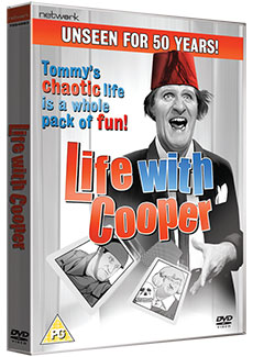 Life With Cooper DVD cover. Tommy Cooper. Copyright: Network