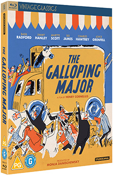 The Galloping Major Blu-ray artwork. Copyright: STUDIOCANAL