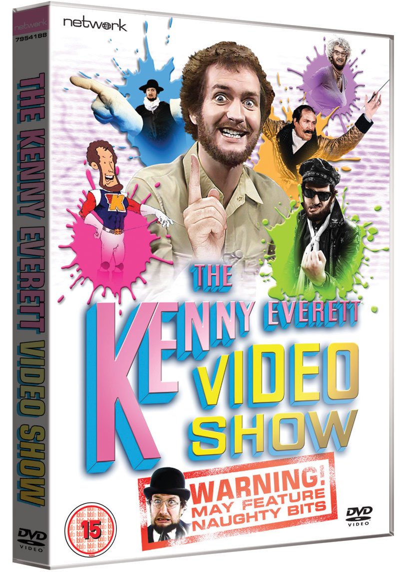 The Kenny Everett Video Show DVD cover. Kenny Everett