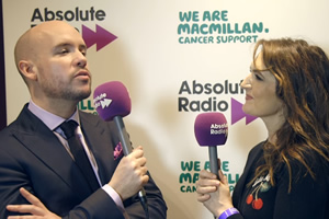 Image shows from L to R: Tom Allen, Emily Dean. Copyright: Absolute Radio