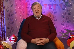 Comic Relief. Stephen Fry