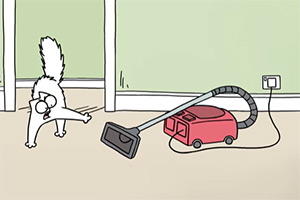 Simon's Cat - Hoover