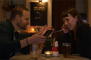Image shows left to right: Sam Hocking, Rachel Nicholson